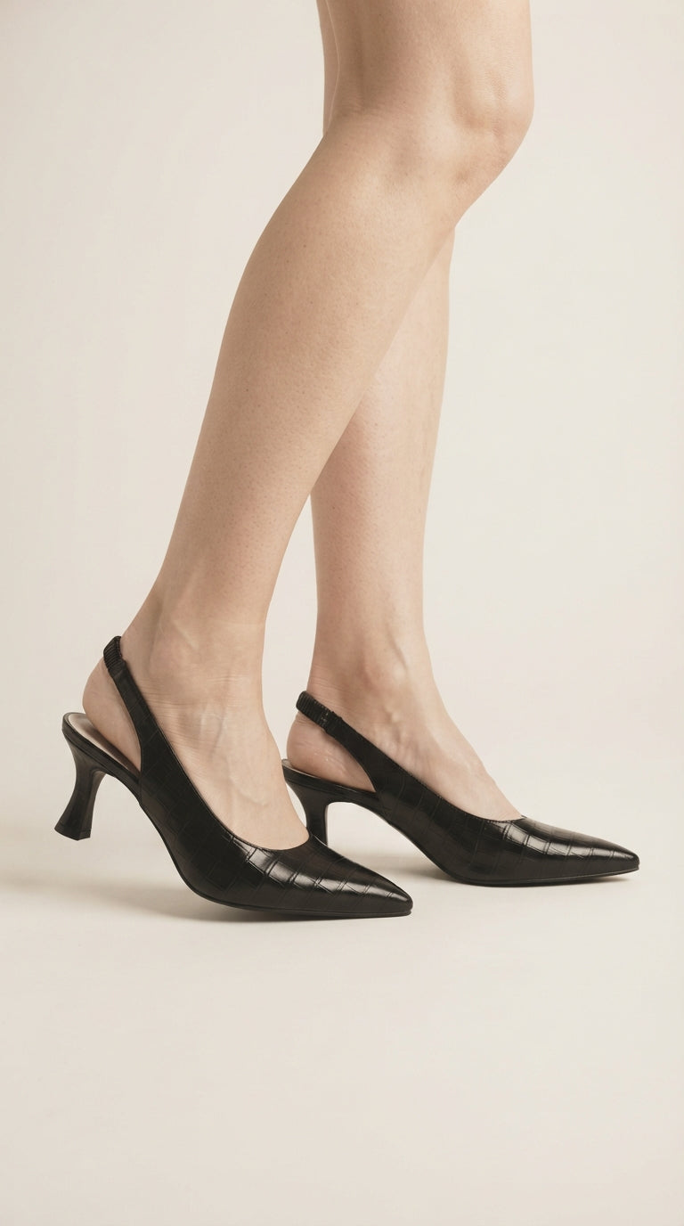 Damen Elegante Spitze Pumps